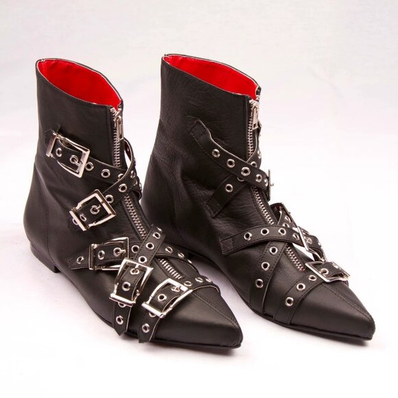 PoisonMX Goth Pikes Winklepicker - Size 11 women - Size 9,5 men - Picture 3 of 3